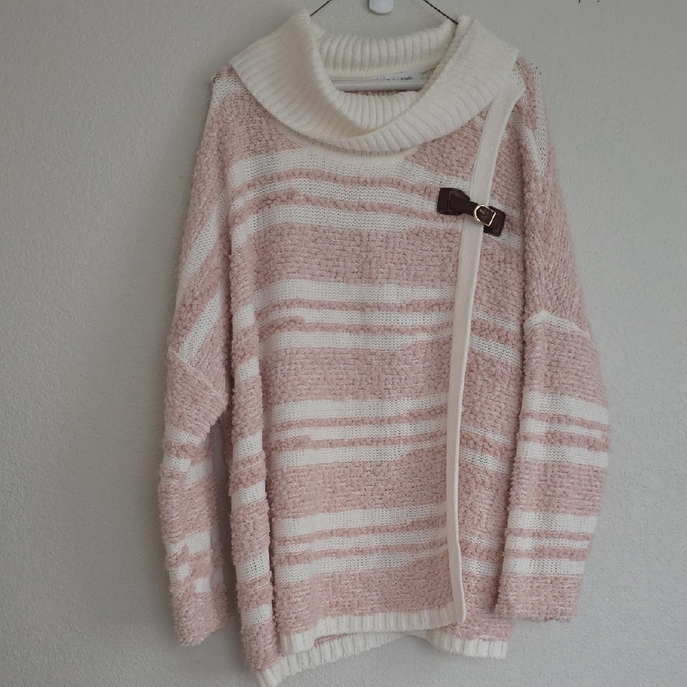 Calvin Klein Knit Poncho Nwt Sz L/Xl